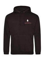 Load image into Gallery viewer, Liquid Diamond Hoodie - Black with Pink Logo
