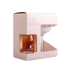 Load image into Gallery viewer, Liquid Diamond Prosecco Rosé Mini 20cl and Glass Gift Set
