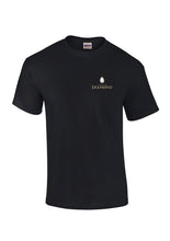 Load image into Gallery viewer, Liquid Diamond T-Shirt - Black with Gold Logo
